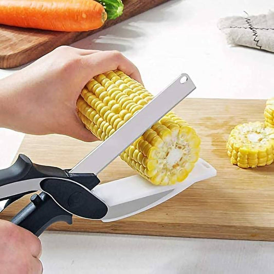 2-in-1 Clever Cutter Kitchen Scissors