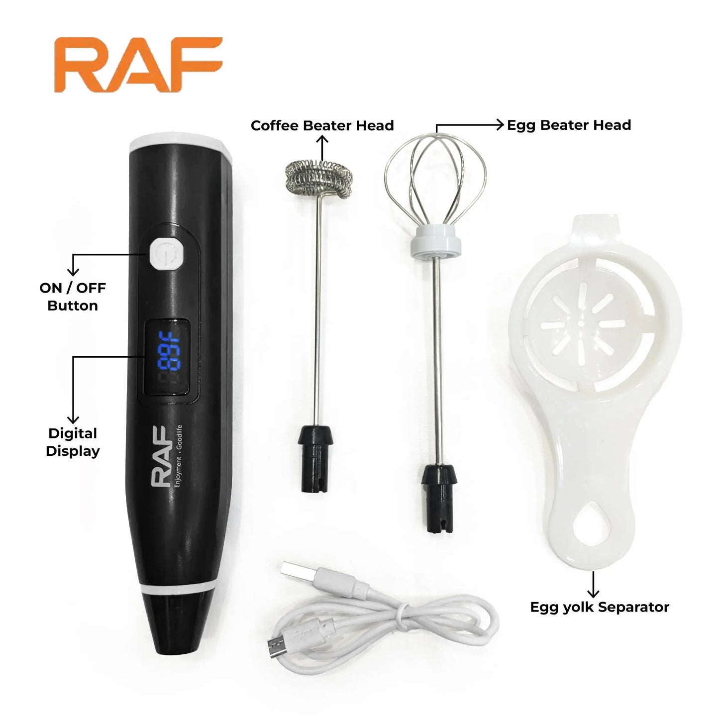 2-in-1 Electric Milk Frother & Coffee Beater Techni Product