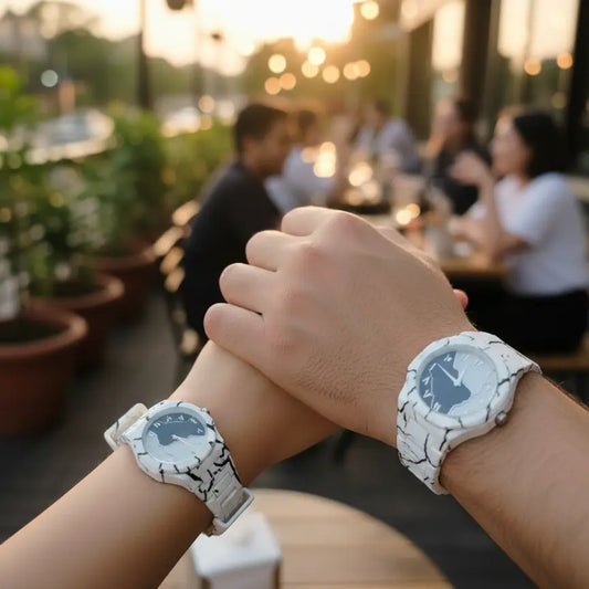 Tiger Aura Couple Watch Set Techni Product