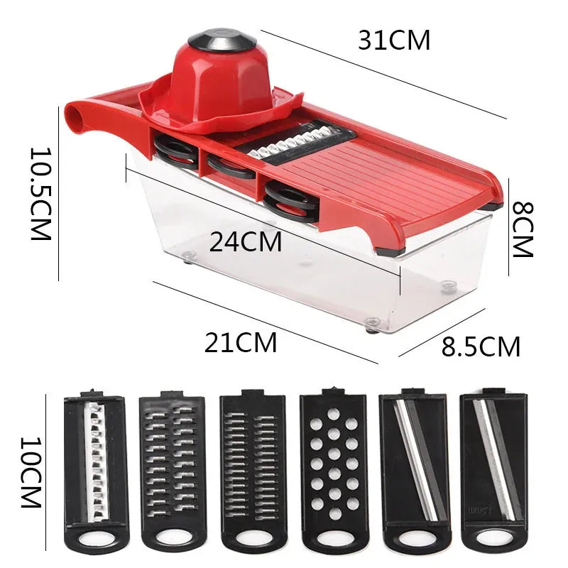 10-in-1 Mandoline Vegetable Slicer Set