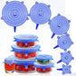 6PCS Silicone Spill Stopper Lid Set