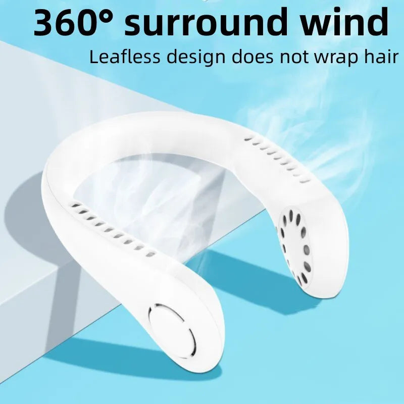 Mini Neck Portable Air Cooler Fan