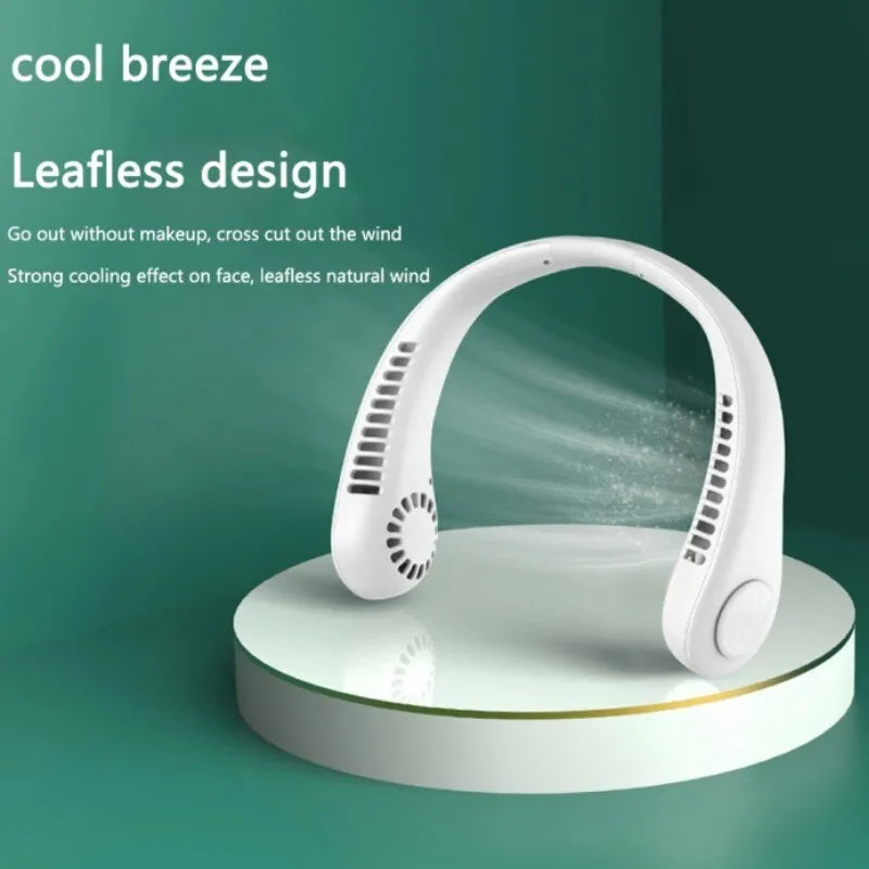 Mini Neck Portable Air Cooler Fan