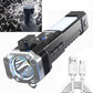 Tactical LED _ZOOM Flashlight -with Hammer