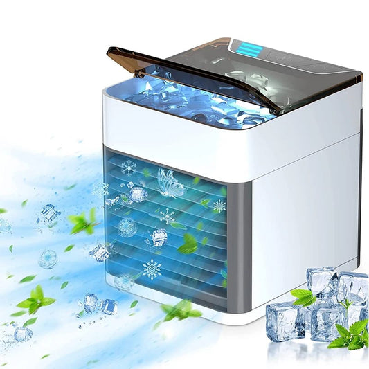 Portable USB Air Cooler Fan & Humidifier