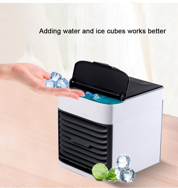 Portable USB Air Cooler Fan & Humidifier