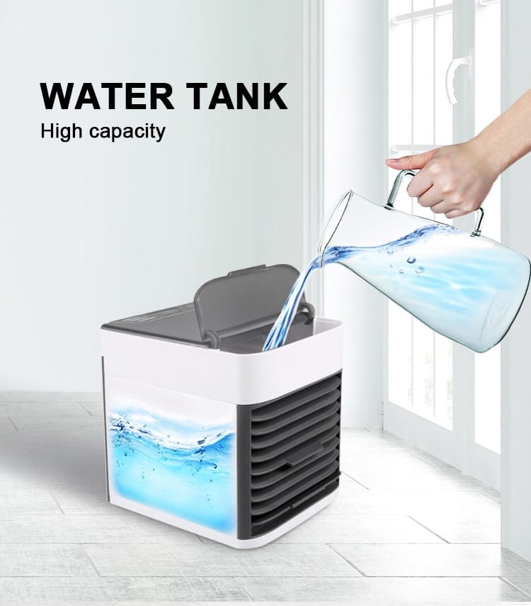 Portable USB Air Cooler Fan & Humidifier