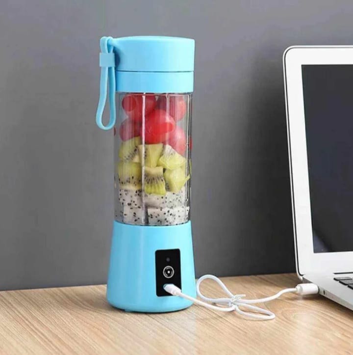 Portable 6-Blade USB Rechargeable Juicer Blender