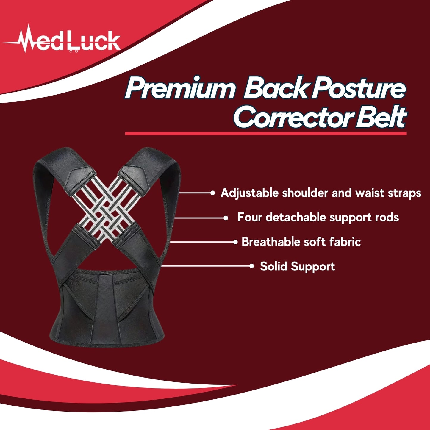 X-Shape Posture Corrector Belt