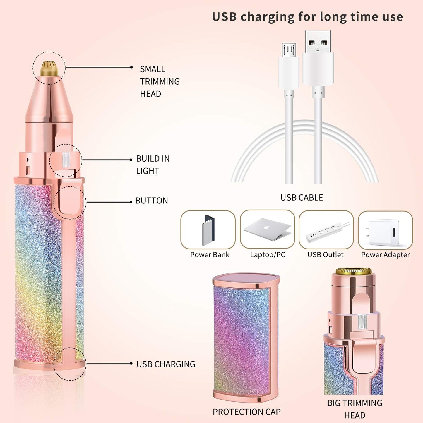 Flawless 2-in-1 Eyebrow Trimmer